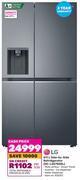 Game Lg 611l side by side refridgerator gc-l257sqsl offer