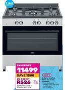 Game Defy 5 burner new york series gas cooker dgs902 offer