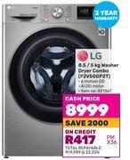 Game Lg 8.5/5kg washer dryer combo f2v5ggp2t offer