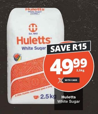 Checkers Huletts White Sugar offer