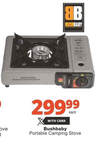 Checkers Bushbaby Portable Camping Stove offer