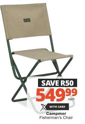 Checkers Campmor Fisherman's Chair offer