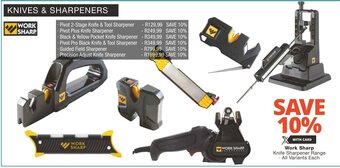 Checkers Work Sharp Knife Sharpener Range All Variants Each offer