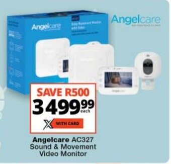 Checkers Angelcare AC327 Sound & Movement Video Monitor offer