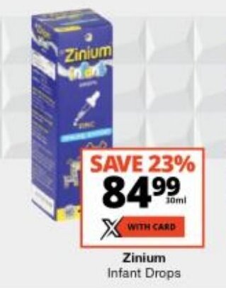 Zinium Infant Drops