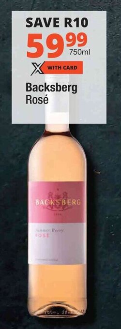 Backsberg Rosé
