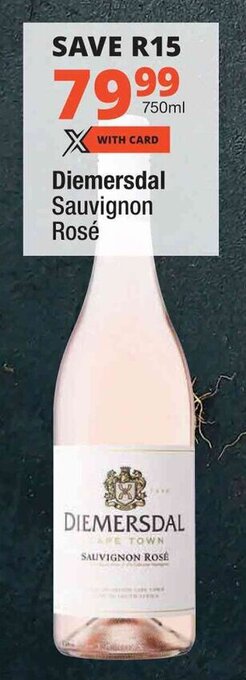 Checkers Diemersdal Sauvignon Rosé offer