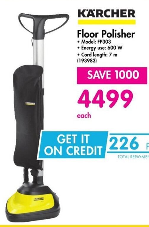 KÄRCHER Floor Polisher offer at Makro