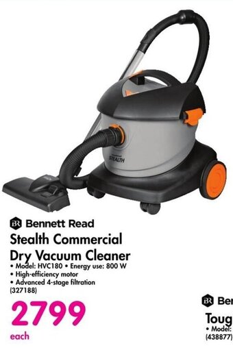 Makro Bennett Read Stealth Commercial Dry Vacuum Cleaner offer