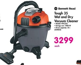 Makro Bennett Read Tough 35 Wet and Dry Vacuum Cleaner offer