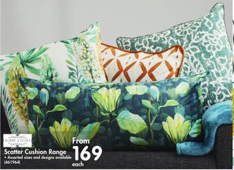 Makro HOME LIVING Scatter Cushion Range offer