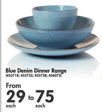 Makro Blue Denim Dinner Range offer