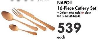NAPOLI 16-Piece Cutlery Set