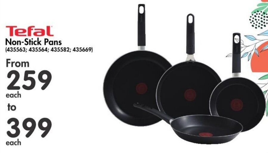 Tefal NonStick Pans offer at Makro