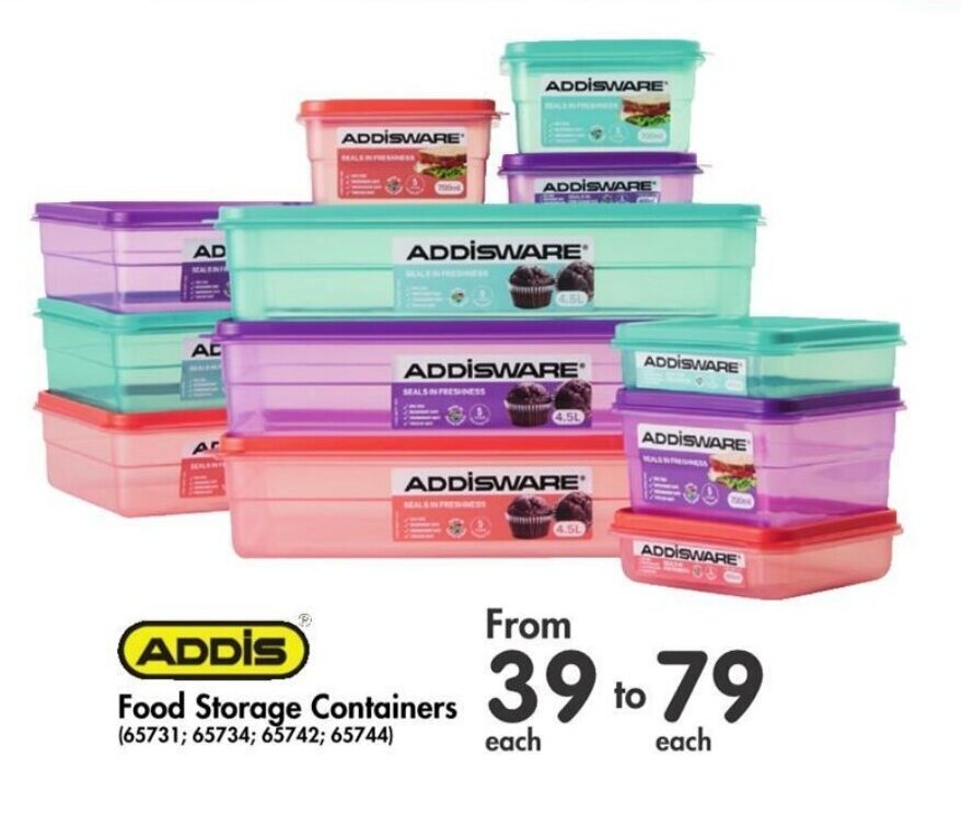 ADDIS Food Storage Containers offer at Makro