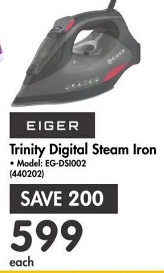 Makro EIGER Trinity Digital Steam Iron offer