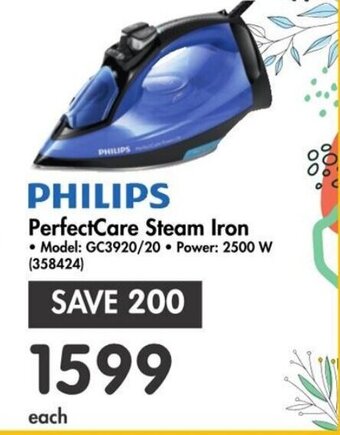 Makro PHILIPS PerfectCare Steam Iron offer