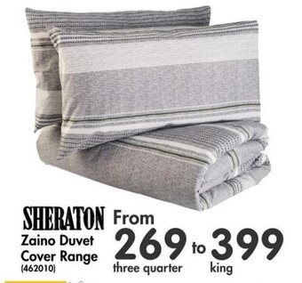Makro SHERATON Zaino Duvet Cover Range offer