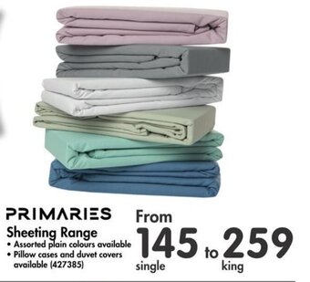 Makro PRIMARIES Sheeting Range offer