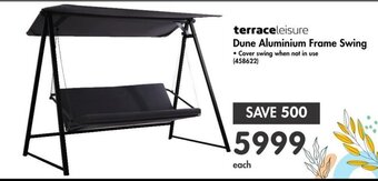 Makro terraceleisure Dune Aluminium Frame Swing offer