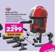 Game Genesis hydrovac plus water filtration vacuum offer