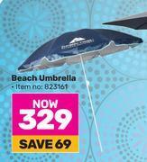 Beach umbrella