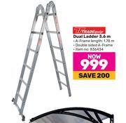 Game Tradequip dual ladder 3.6m offer