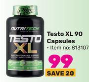 Game Nutritech testo xl 90 capsules offer