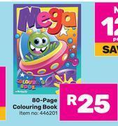 Game Mega 80 page colouring book offer
