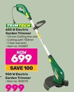Game Trimtech 650w electric garden trimmer offer
