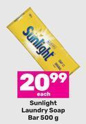 Game Sunlight laundry soap bar-500g each offer