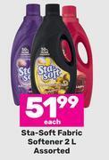 Game Sta soft fabric softener assorted-2l each offer