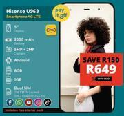 Checkers Hisense u963 4g lte smartphone offer