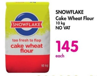 Makro SNOWFLAKE Cake Wheat Flour 10kg offer