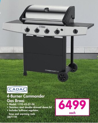 Makro CADAC 4-Burner Commander Gas Braai offer