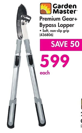 Makro Garden Master Premium Gear+ Bypass Lopper offer