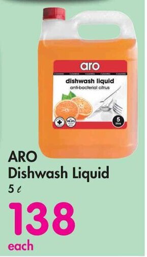 Makro ARO Dishwash Liquid 5L offer