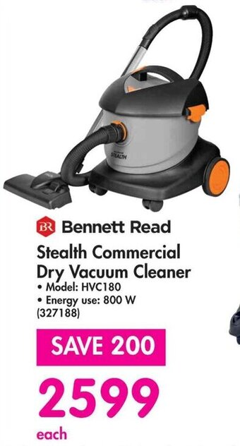Makro Bennett Read Stealth Commercial Dry Vacuum Cleaner offer