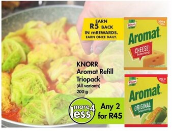 Makro KNORR Aromat Refill Triopack 200g offer
