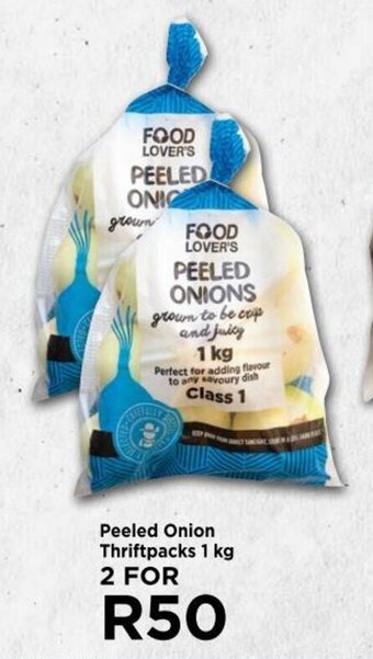 Food Lover's Market Peeled Onion Thriftpacks 1kg offer