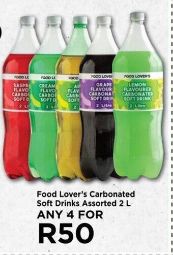 Food Lover's Market Food Lover's Carbonated Soft Drinks Assorted 2L offer