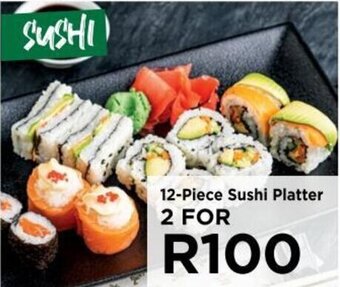 12-Piece Sushi Platter
