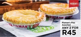 Pieman's Pies Assorted