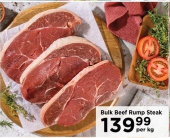 Food Lover's Market Bulk Beef Rump Steak offer