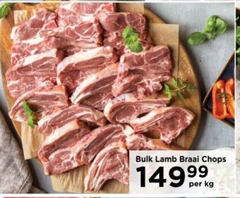 Food Lover's Market Bulk Lamb Braai Chops offer