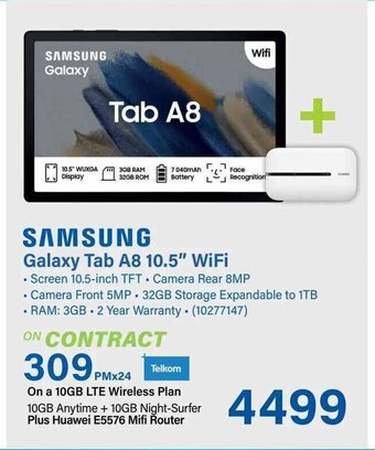 Incredible Connection SAMSUNG Galaxy Tab A8 10.5" WiFi offer