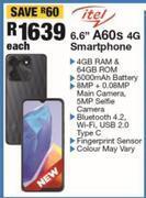 OK Furniture Itel 6.6 a60s 4g smartphone-each offer