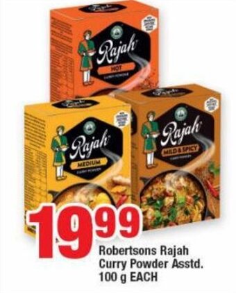 OK Grocer Robertsons Rajah Curry Powder Asstd. 100 g EACH offer