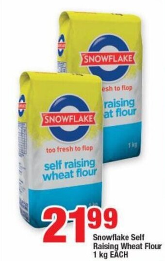 OK Grocer Snowflake Self Raising Wheat Flour 1 kg EACH offer