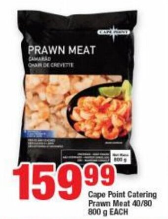 OK Grocer Cape Point Catering Prawn Meat 40/80 800 g EACH offer